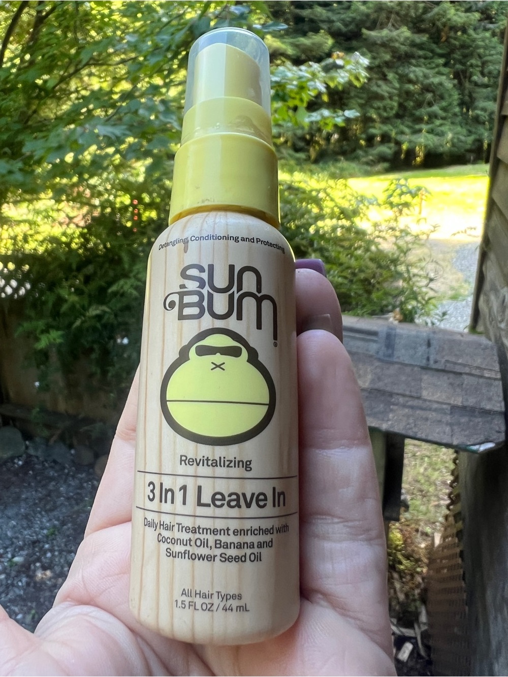 Sun Bum 3 in 1 Leave In Hair Treatment Serum Spray NEW